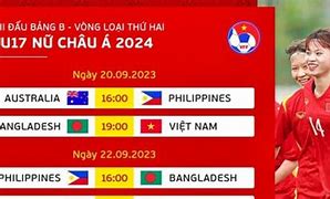 Lịch Thi Đấu U17 Nữ Việt Nam