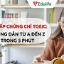 Thủ Tục Xin Cấp Chứng Chỉ Toeic Iig