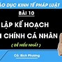 Xây Dựng Kế Hoạch Tài Chính Cá Nhân Là Gì